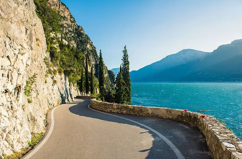 Scenic European Road